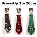 Christmas Dress-Up Tie 20cm, Assorted
